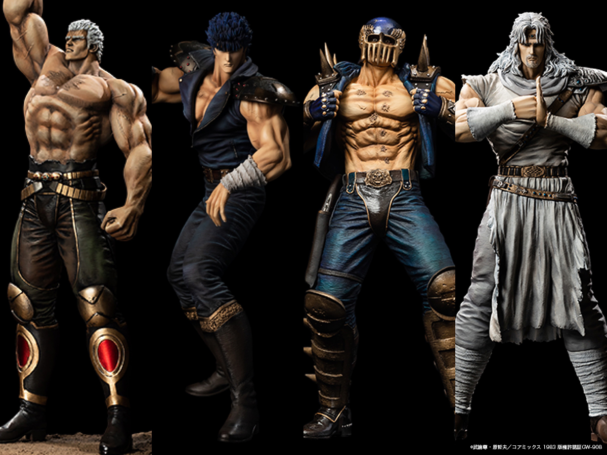 SpiceSeed7周年記念イベントにて『北斗の拳』フィギュア最新作を展示